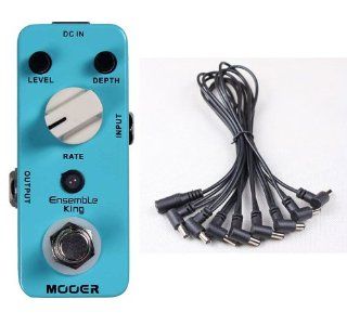 NEW! MOOER Ensemble King Chorus Pedal True bypass / Effect Pedal+free 8 way cable: Musical Instruments