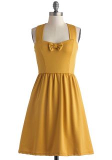 Mellow in Marigold Dress  Mod Retro Vintage Dresses