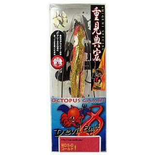 ONE KNACK. Devil Eight 15g SHIGEMI SPECIAL OCTOPUS GAME, WD S G GOLD : Fishing Squid Lures : Sports & Outdoors