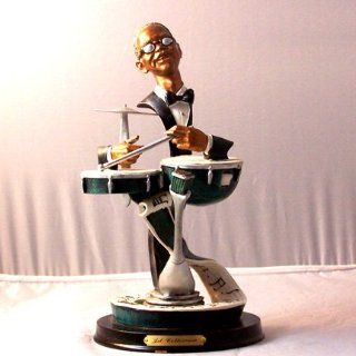 African American Jazz Drummer Collectible Figurine : Everything Else