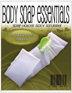 Body Soap Essentials   Soap Holder Body Scrubber   Long Enough To Reach Your Back : Bath Soaps : Beauty