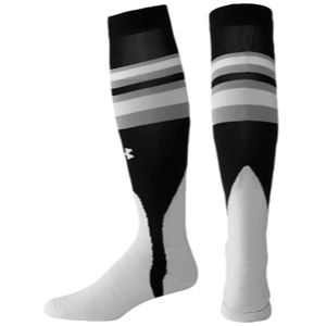 Under Armour Baseball 2 in 1 Stirrup Socks   Mens   Baseball   Accessories   Black/Grey