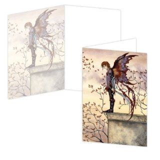 ECOeverywhere Solitude Boxed Card Set, 12 Cards and Envelopes, 4 x 6 Inches, Multicolored (bc12165) : Blank Postcards : Office Products