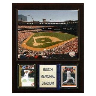 St. Louis Cardinals Busch Memorial Stadium 12"x15" Plaque : Sports Related Plaques : Sports & Outdoors