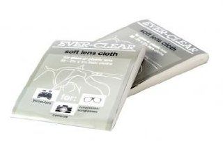 Ever clear Soft Lens Cloths   2 Pack of 30 Cloths: Health & Personal Care