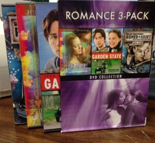 Romance 3 Pack DVD Collection   Ever After   A Cinderella Story, Garden State, William Shakespeare's Romeo and Juliet Movies & TV