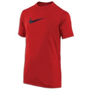 Nike Legend S/S T Shirt   Boys Grade School   Training   Clothing   Gym Red/Black