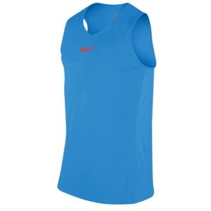Nike Hybrid Tank   Mens   Basketball   Clothing   Photo Blue/Team Orange