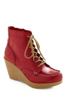 BC Footwear A Graham Old Time Bootie in Cherry  Mod Retro Vintage Boots