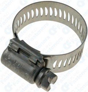 10 #12 Hose Clamps All Stainless Steel: Automotive