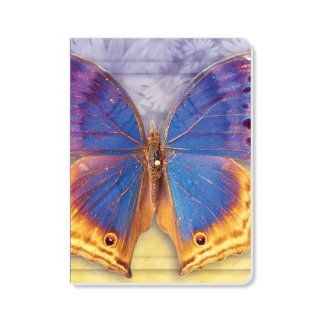 ECOeverywhere Butterfly Number 3 Journal, 160 Pages, 7.625 x 5.625 Inches, Multicolored (jr70013) : Hardcover Executive Notebooks : Office Products
