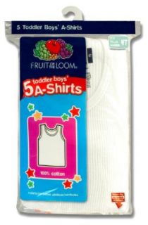Fruit of the Loom Boys 2 7 Toddler A Shirt Five Pack: Fashion T Shirts: Clothing