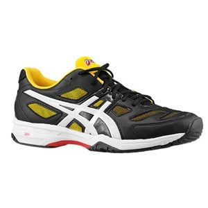 ASICS Gel Solution Slam 2   Mens   Tennis   Shoes   Black/White/Yellow