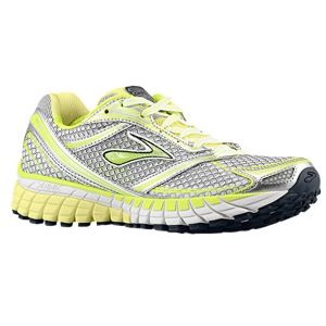 Brooks Ghost 6   Womens   Running   Shoes   Sunny Lime/Silver/Green Glow