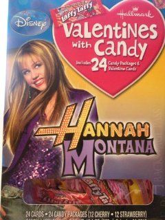 Hallmark Disney Hannah Montana Valentines with Candy Packages: Toys & Games