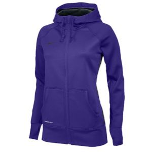 Nike Team Full Zip KO Hoody   Womens   For All Sports   Clothing   Cardinal/Anthracite