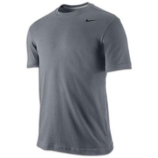 Nike Dri Fit Cotton Version 2.0 T Shirt   Mens   Training   Clothing   Carbon Heather/Dark Grey Heather