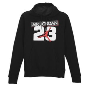 Jordan AJ V 23 Graphic Hoodie   Mens   Basketball   Clothing   Charcoal Heather/Gym Red/White