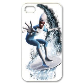 Superhero Bob Parr's Best Friends Frozone in "The Incredibles" Printed Hard Case Cover for iPhone 4/4s: Cell Phones & Accessories