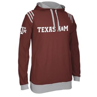 adidas College 3 Stripe Pullover Hoodie   Mens   Basketball   Clothing   Texas A&M Aggies   Maroon
