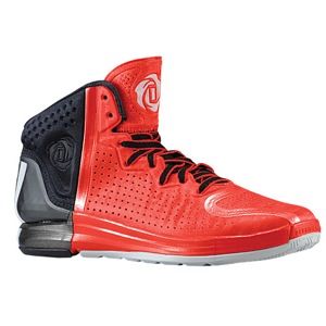adidas Rose 4.0   Mens   Basketball   Shoes   Light Scarlet/White/Black
