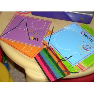 Wikki Stix Alphabet Fun Cards for Learning: Toys & Games
