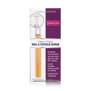 Claudia Stevens Nail Fix Mix Fast n' Easy Nail & Cuticle Scrub 1.5g/0.05oz : Nail Treatment Products : Beauty
