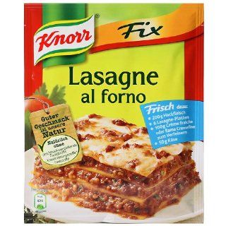 Knorr Fix lasagne (Lasagne al forno) (Pack of 4) : Mixed Spices And Seasonings : Grocery & Gourmet Food