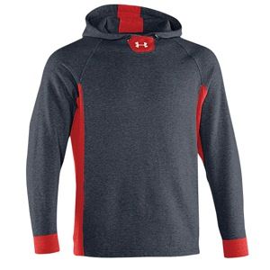 Under Armour Team Signature Storm Hoody   Mens   For All Sports   Clothing   Black/Red/White