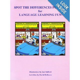 Spot The Differences Puzzles for Language Learning Fun: David DeRocco: 9781895451290: Books