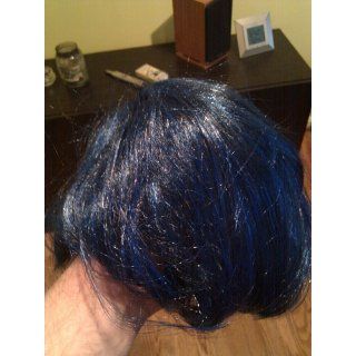 Electric Blue Wig: Costume Wigs: Clothing