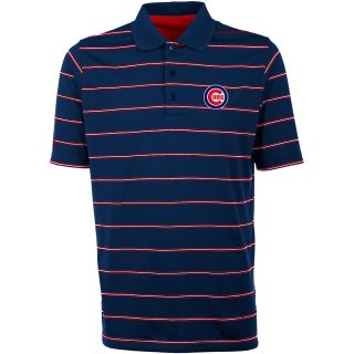 Antigua Chicago Cubs Mens Deluxe Short Sleeve Polo   Size: Large, Dark