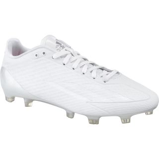 adidas Mens adiZero 5 Star 3.0 Low Football Cleats   Size: 9, Metallic White