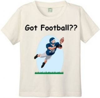 GOT FOOTBALL   Player / Blue   BigBoyMusic Youth Designs   White T shirt: Clothing