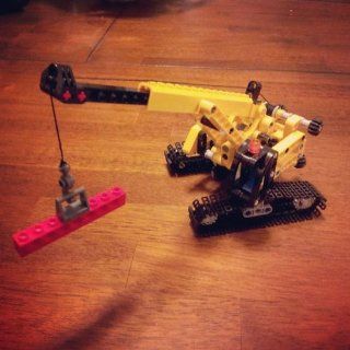 LEGO Technic Tracked Crane 9391: Toys & Games