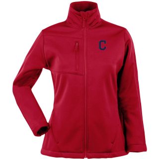 Antigua Cleveland Indians Womens Traverse Jacket   Size: Large, Dark Red (ANT