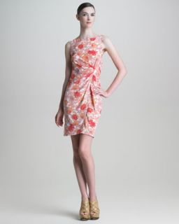Womens Floral Print Silk Dress   Thakoon   Pink multi (10)