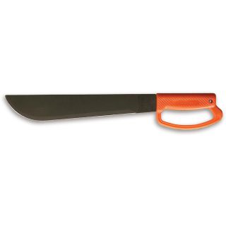 Ontario Knife Co OKC 12 Inch Camper D Handle Machete   Orange (108512)