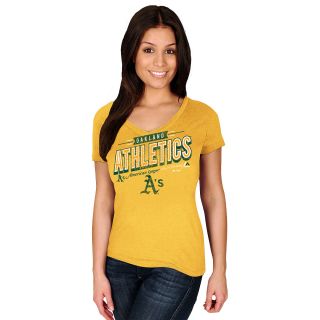 MAJESTIC ATHLETIC Womens Oakland Athletics Season of Memories T Shirt   Size: