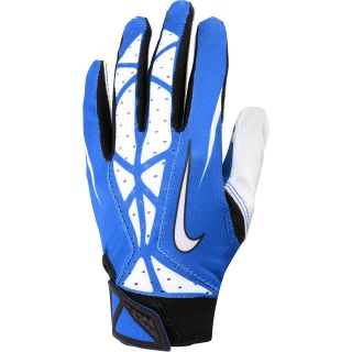 NIKE Youth Vapor Jet 2.0 Football Gloves   Size: L, Grey/white/black