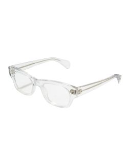 Bradford Clear Fashion Glasses, Crystal   Oliver Peoples   Crystal