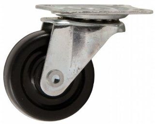 1 1/2" Soft Touch Heavy Duty Rubber Swivel Caster: Home Improvement