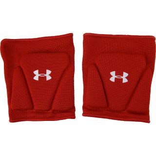 UNDER ARMOUR Strive Volleyball Knee Pads   Size: S/m, Red/white