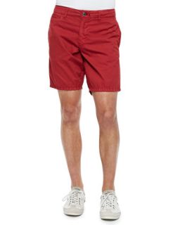 Mens St. Barts Twill Shorts, Red   Original Paperbacks   Red (34)