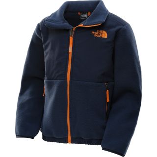 THE NORTH FACE Boys NEW Denali Fleece Jacket   Size: Small, Blue/orange
