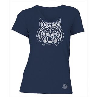 SOFFE Womens Arizona Wildcats No Sweat V Neck Short Sleeve T Shirt   Size: