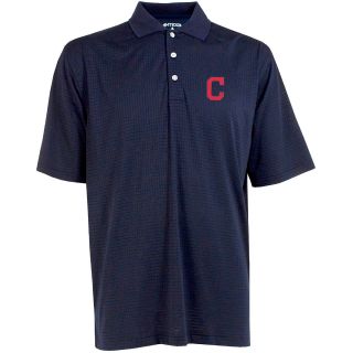 Antigua Cleveland Indians Mens Phoenix Polo   Size: Large, Navy (ANT INDN