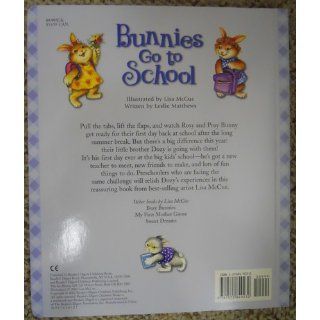 Sliding Tabs & Flap Book Bunnies Go to School (Sliding Tabs 'n' Flap Book): Leslie Matthews, Lisa McCue: 0697123009234: Books