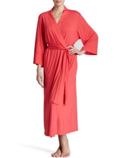 Womens Shangri La Jersey Robe   Natori   Passion pink (LARGE/10 12)