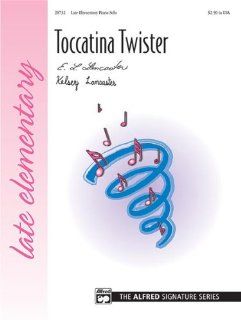 Toccatina Twister   Piano Solo   Late Elementary   Sheet Music: Musical Instruments